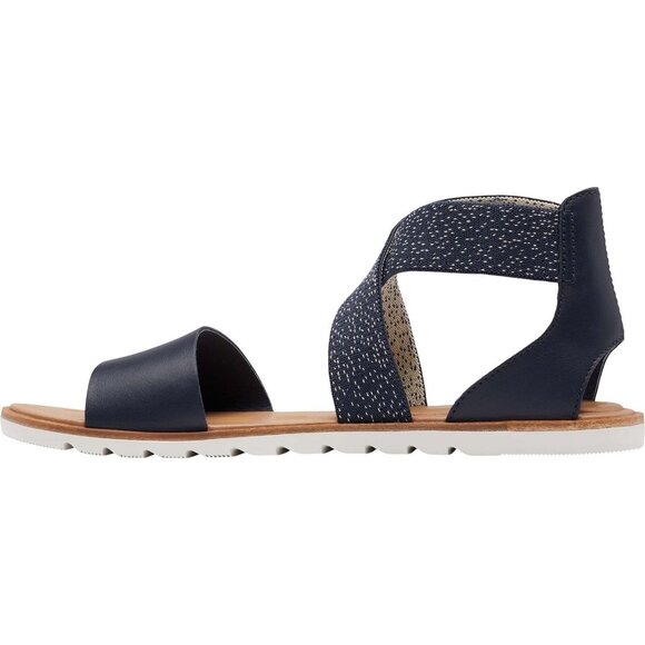 Sorel Shoes - SOREL Women's Ella II Leather Sandals, Nocturnal Blue Multiple Size US 6.5 NEW